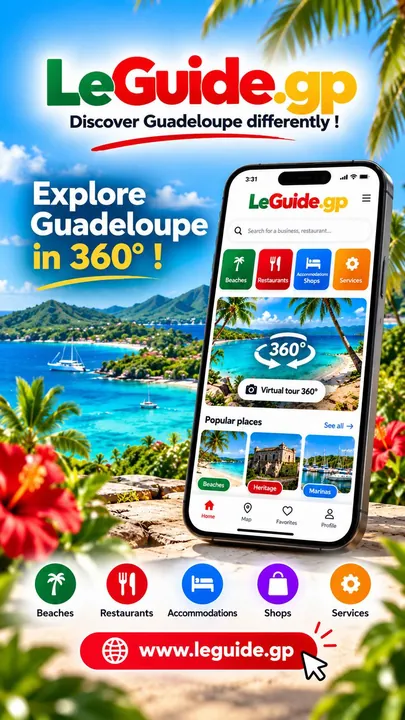 LeGuide.gp: discover Guadeloupe differently, with 360° virtual tours