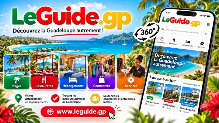 LeGuide.gp: discover Guadeloupe differently, with 360° virtual tours